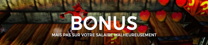 BONUS bannière